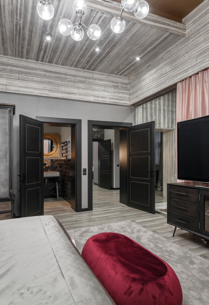 Спальня брутального гостевого дома