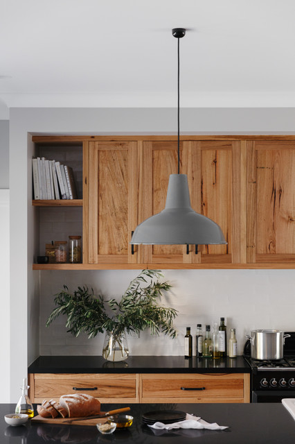 Rustic Industrial rustikt-koekken