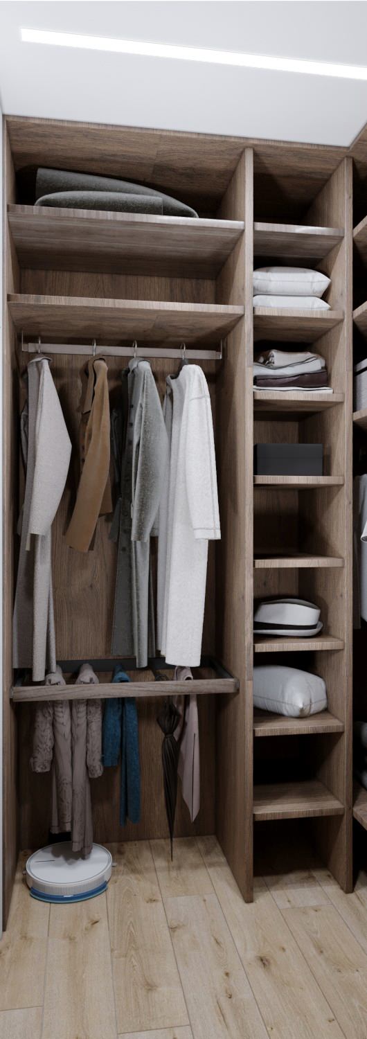 ЖК ЗилАрт дизайн интерьера для семьи из двух человек.