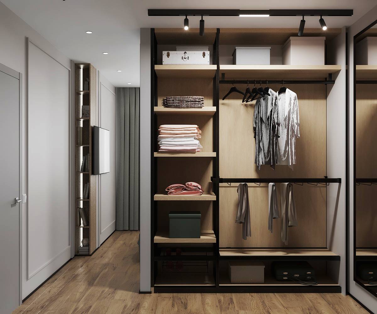 Проект квартиры для молодой пары с ребенком