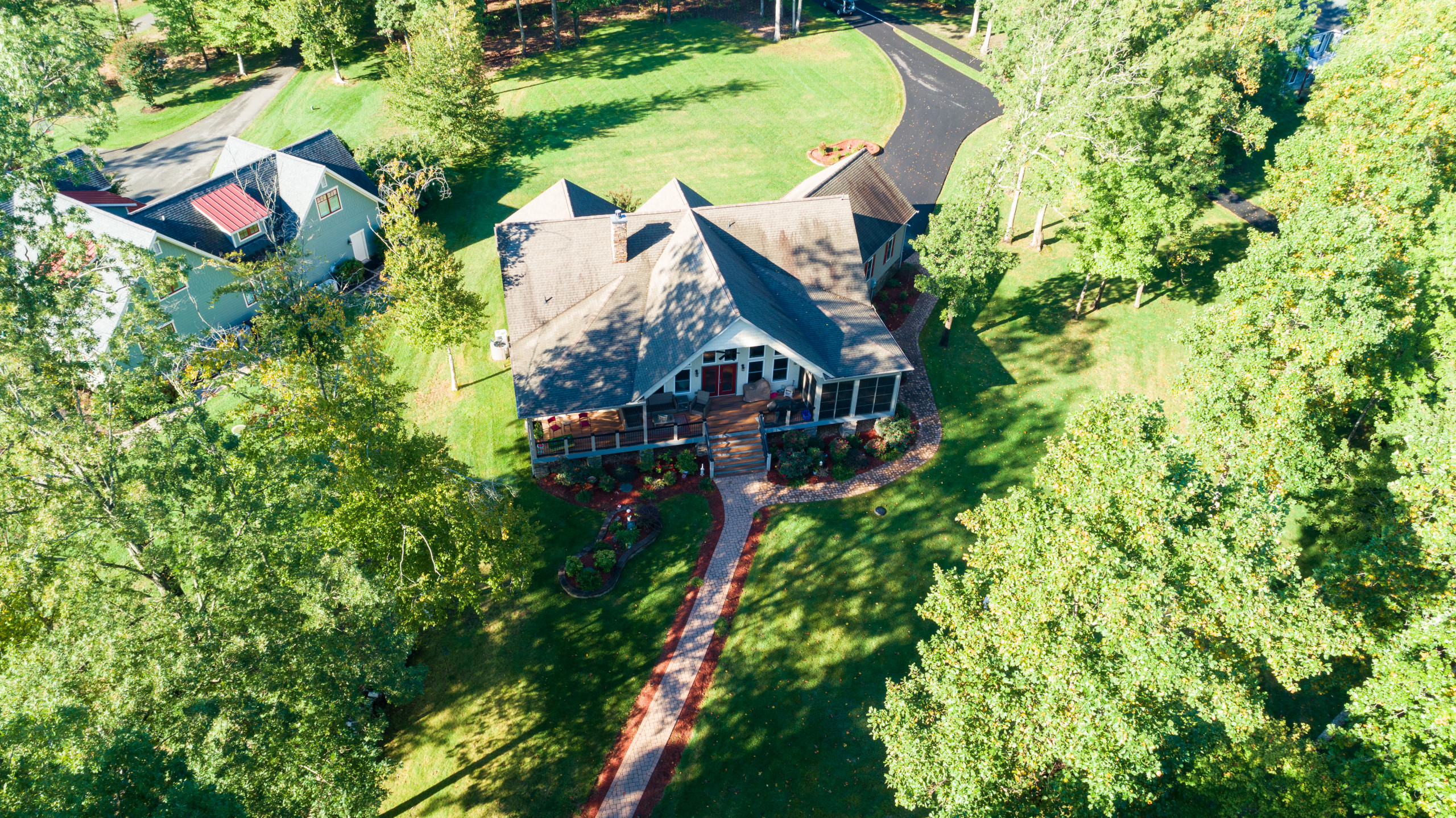 Cole House Exterior and Boathouse/Dock