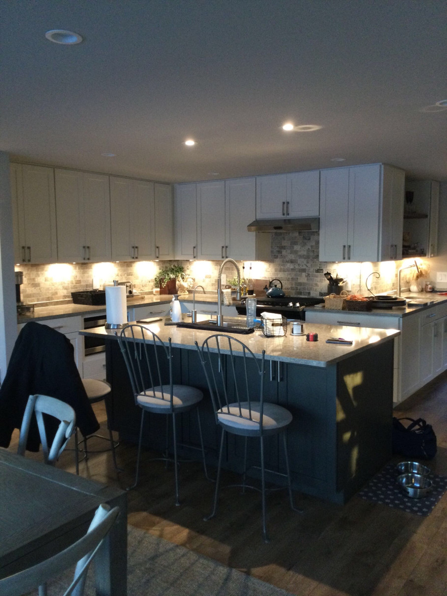 Okaukee Contemporary Kitchen-Before