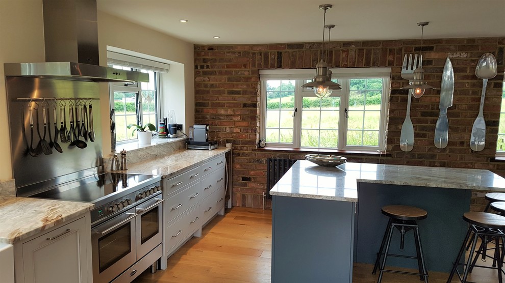 Photo of a traditional kitchen in Berkshire.