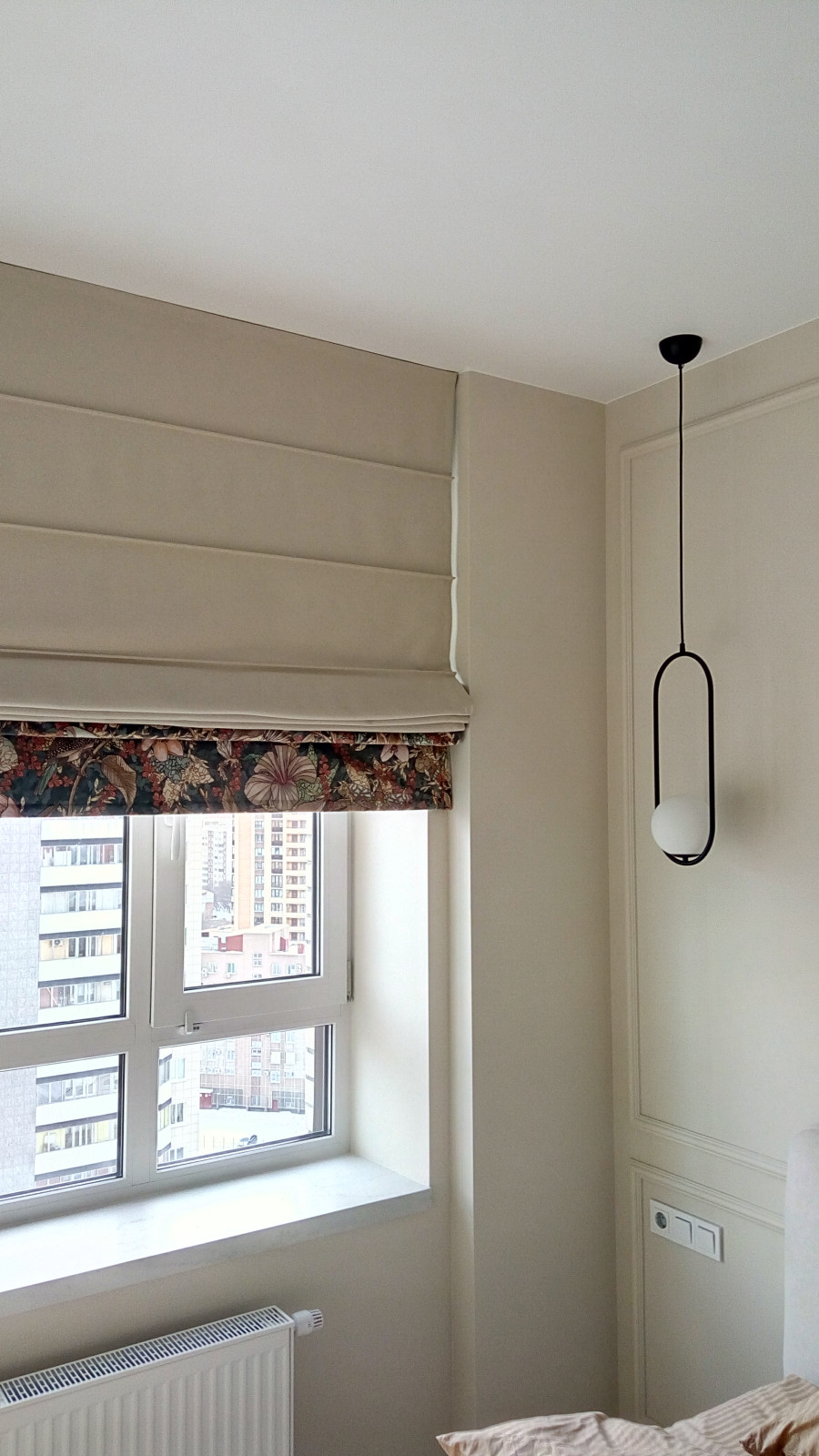Римские шторы в минимализме