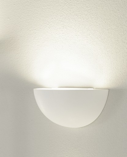 GL Round 101 E12 Plaster Wall Lamp