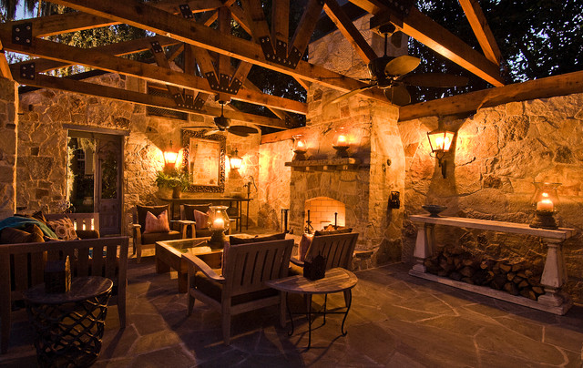 Eclectic Outdoor Tampa Outdoor Farmhouse Ruins eclectic-patio