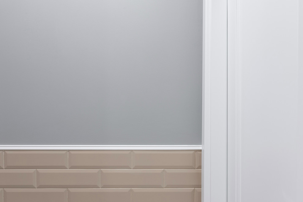 Ванная комната в стиле современная классика в ЖК "Time" у Московского