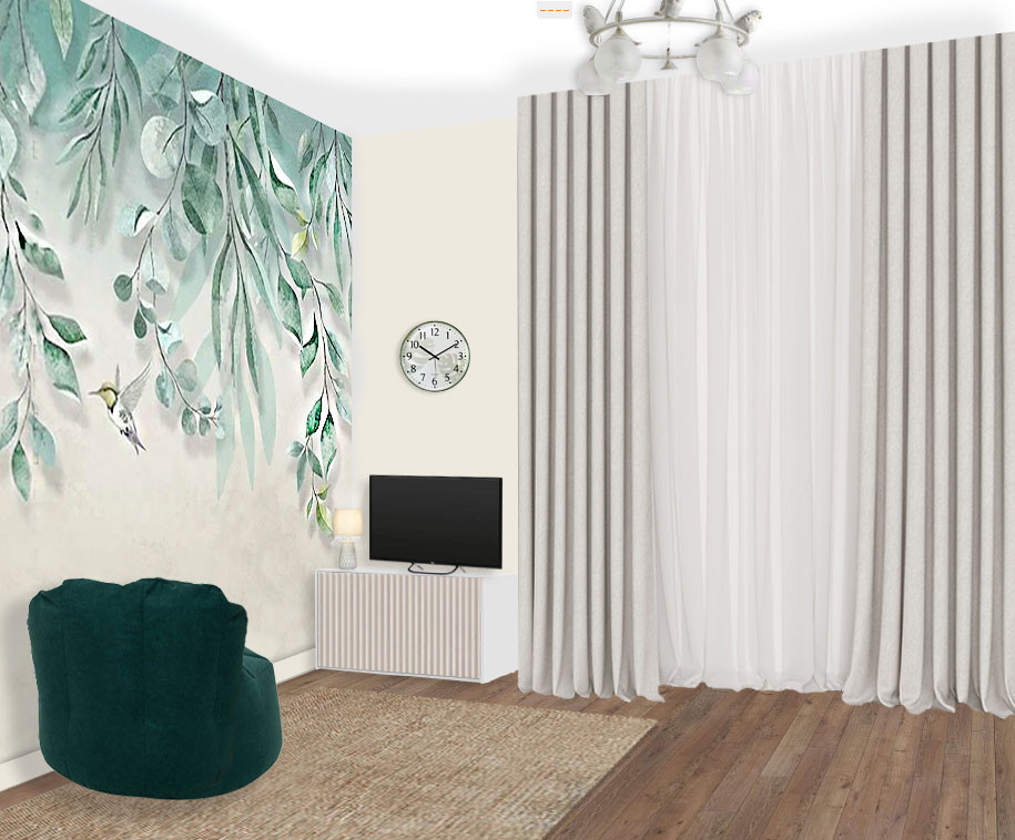 Детская в современном стиле 3Д-коллажи