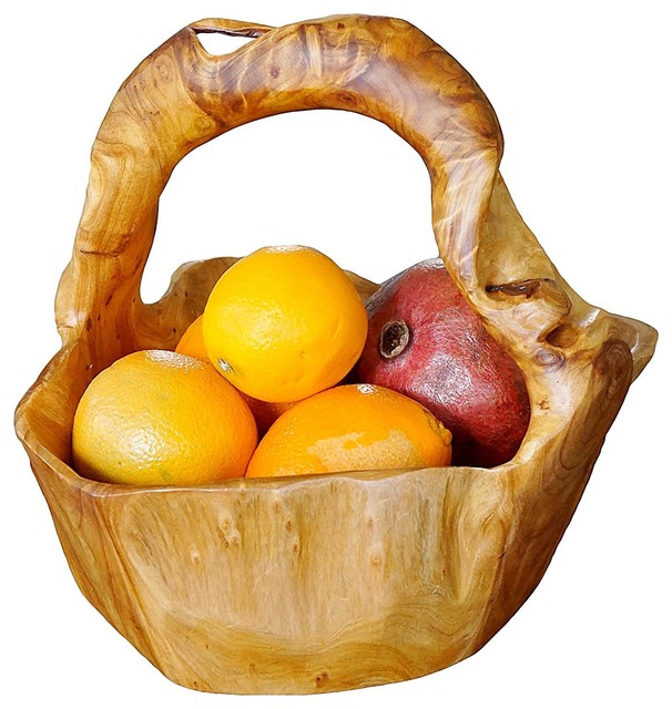 Rustic Fruit Bowl 4