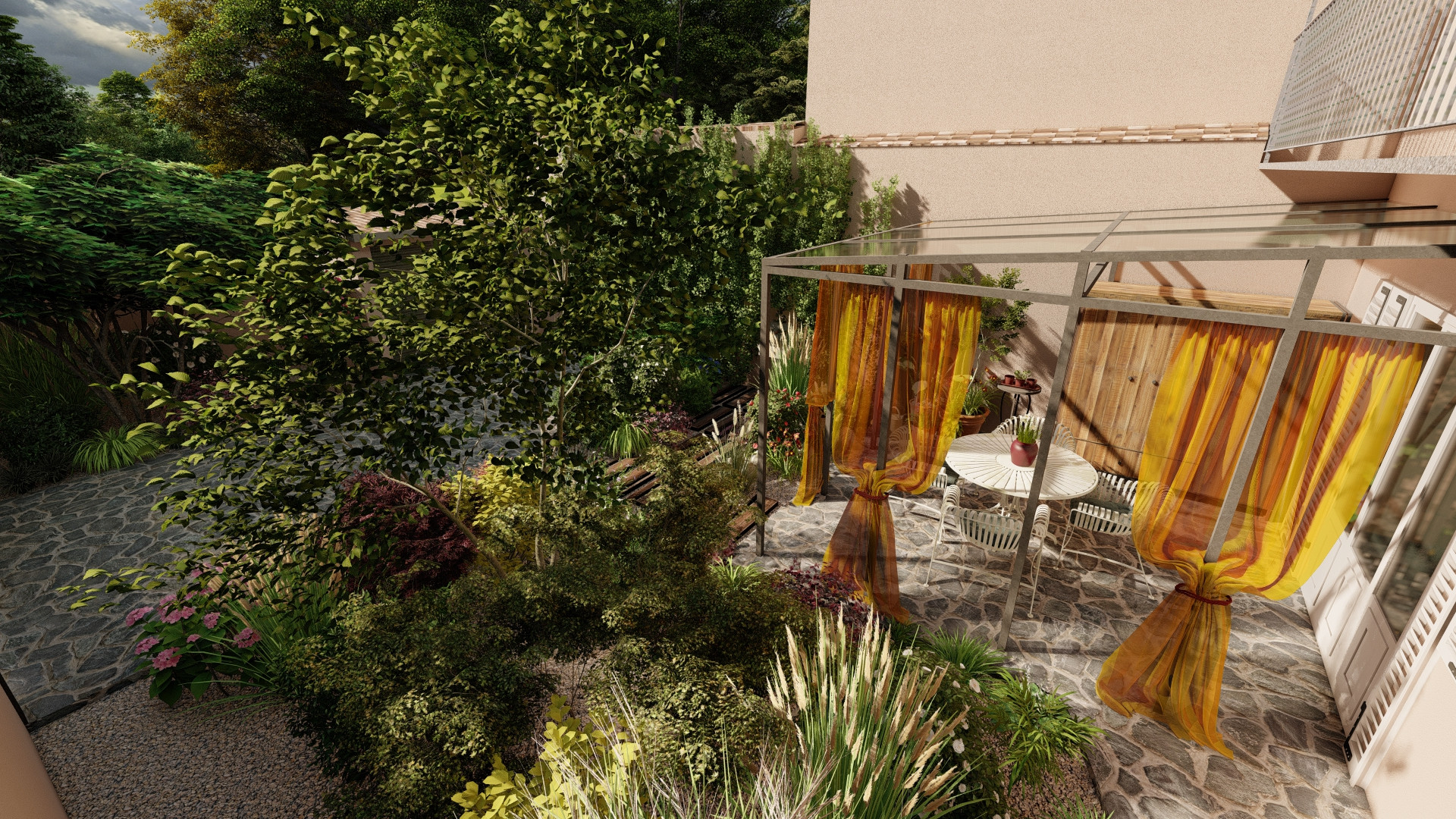 Veranda cottage