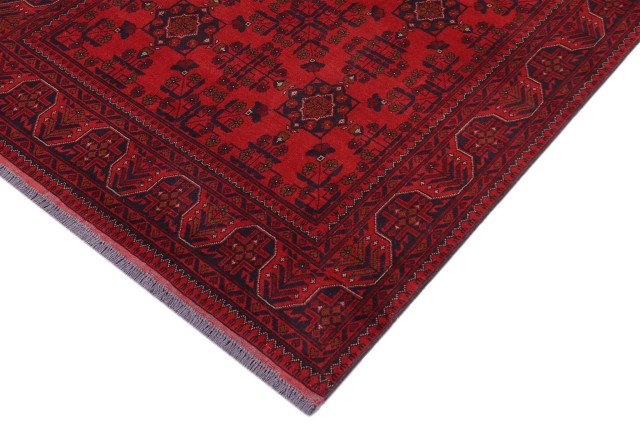 Tribal Biljik Khal Mohammadi Ashleigh Wool Rug - 4'10'' x 6'4''
