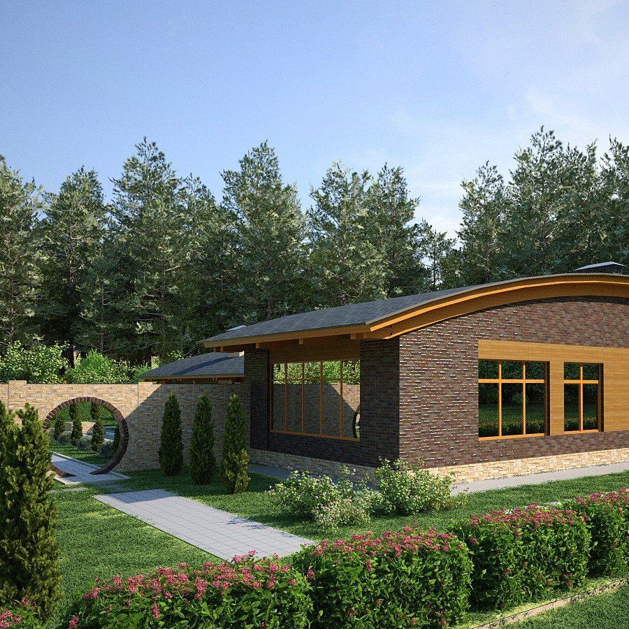 Проект одноэтажного дома