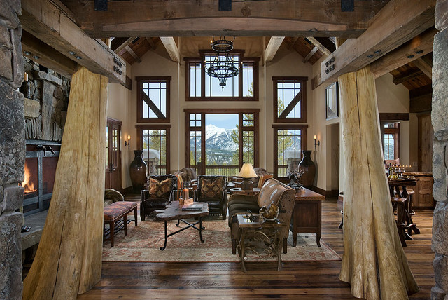 Elk Ridge Lodge Interior classique-entree
