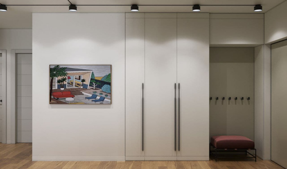 Дизайн-проект квартиры в ЖК Apartamenty w Parku Lotników , 65 кв.м