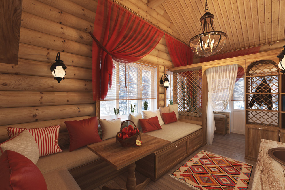 Гостевой дом с сауной для молодой пары, 41 кв.м.