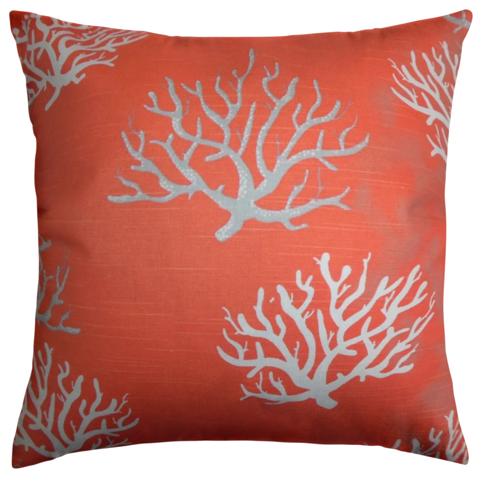 The Pillow Collection Red Derby Throw Pillow, 24"x24"
