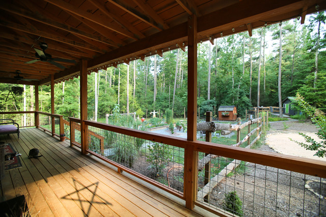 Fleischauer Net Zero Farm Cottage Country Verandah Raleigh