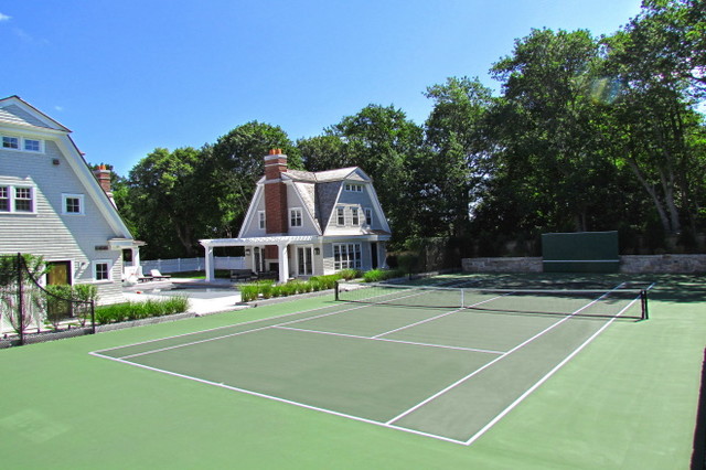 Residential Hard Court Construction - Traditional 