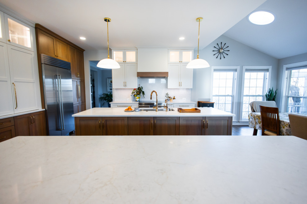Transitional home design photo in Baltimore