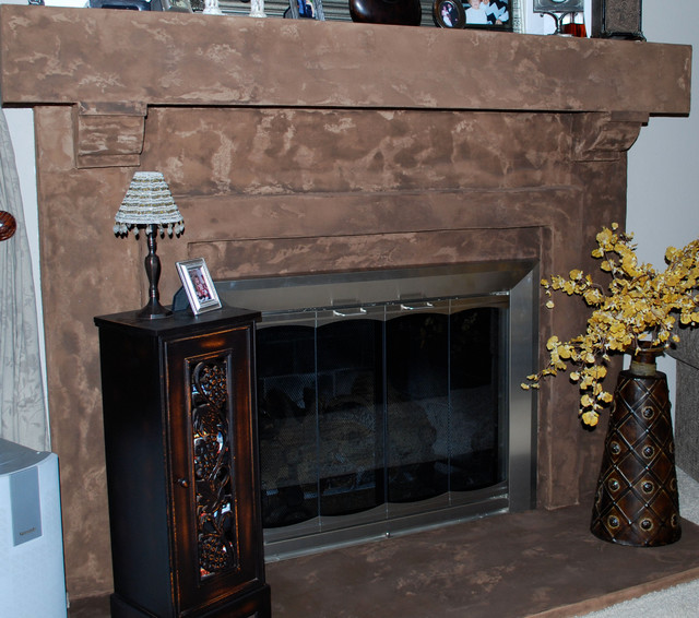 Venetian Fireplace classique-salon