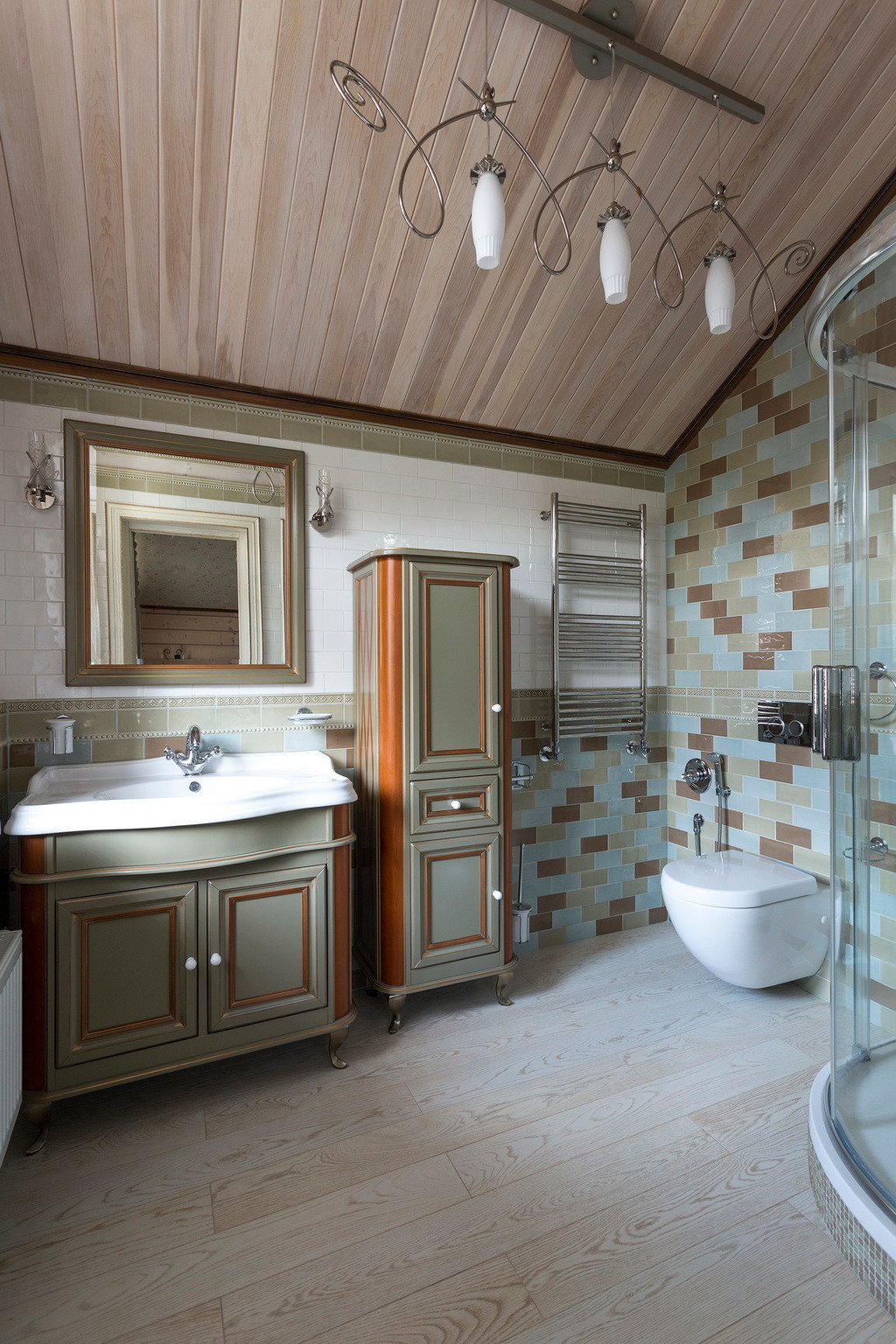 Дом из клееного бруса для большой семьи.