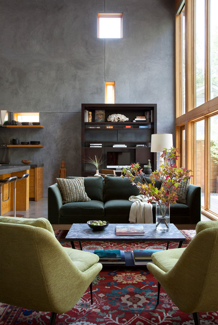 Barton Hills trendy-dagligstue