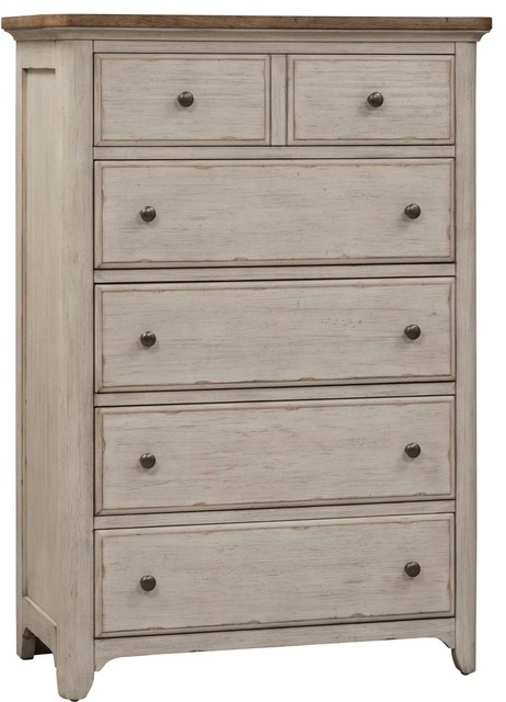 Liberty Furniture Farmhouse Reimagined 5 Drawer Chest Farmhouse