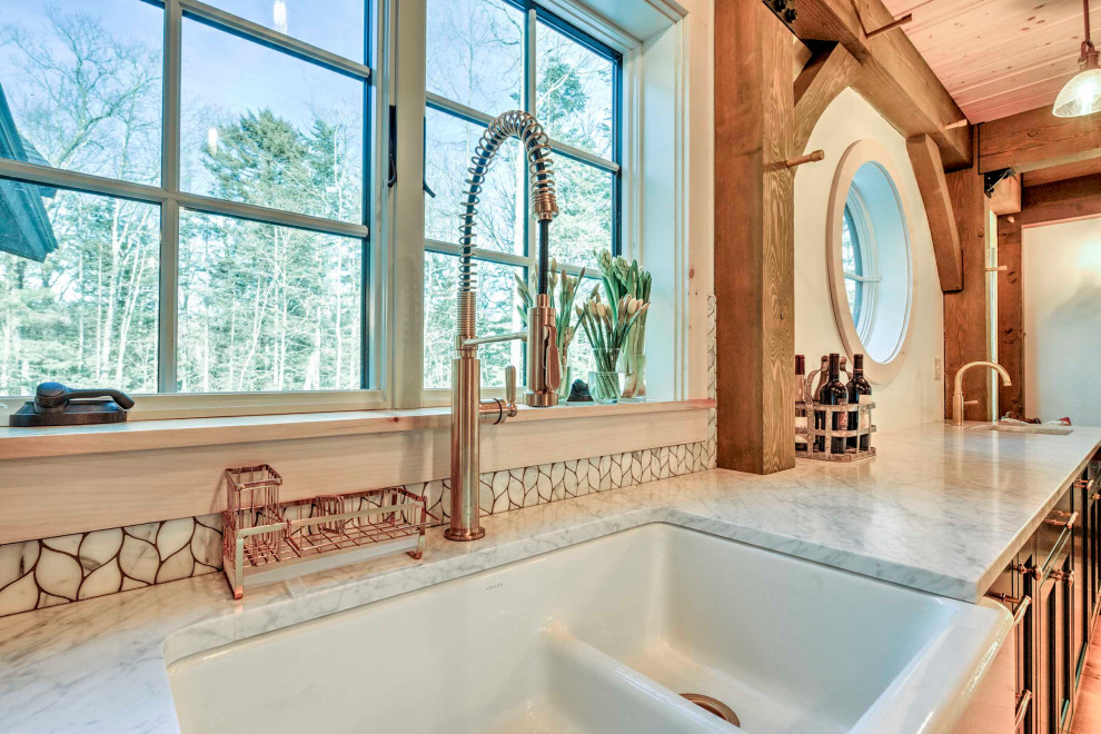 Rustic Ski Chalet Kitchen - West Dover, VT