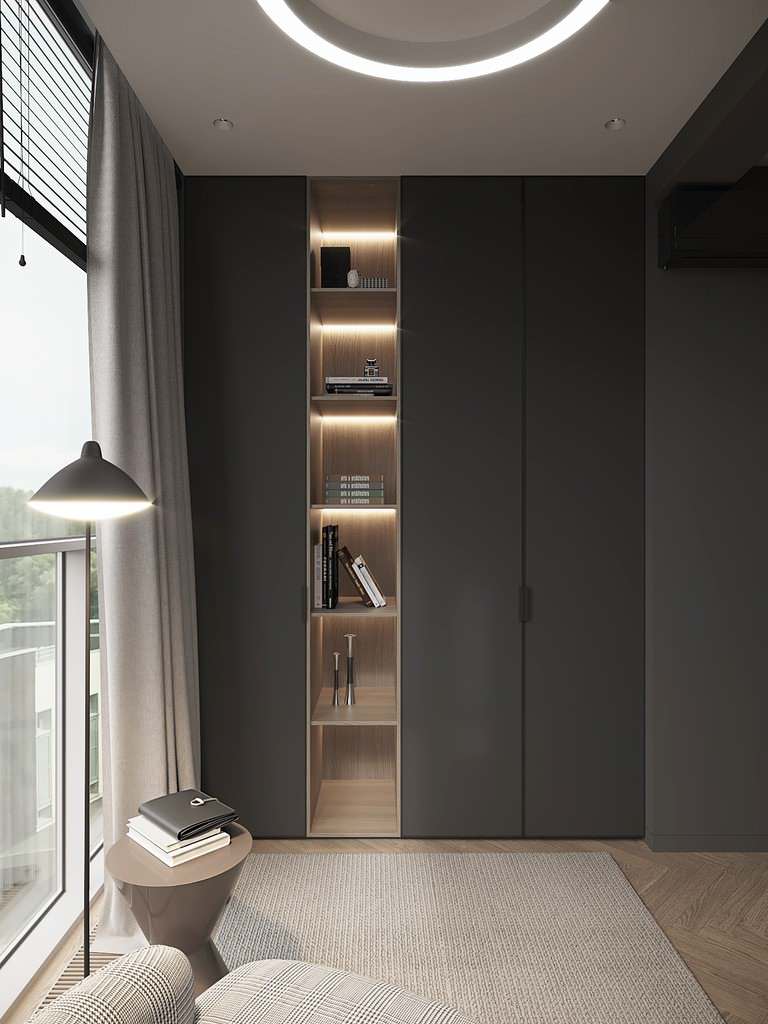 Квартира в современном стиле, ЖК «Duderhof Club», 146 кв.м.