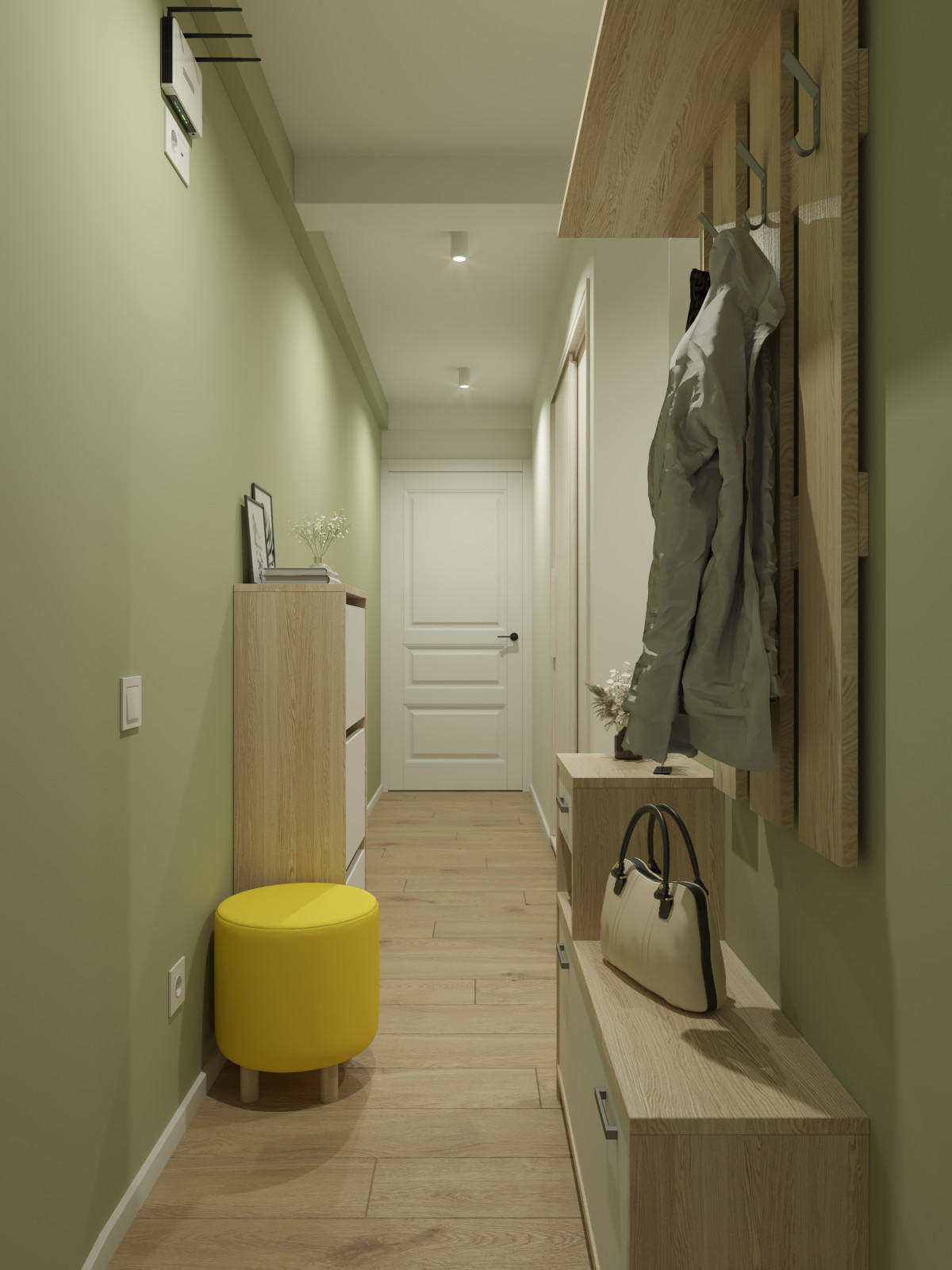 Визуализация бюджетной квартиры (45 м кв) на продажу в г. Санкт-Петербург