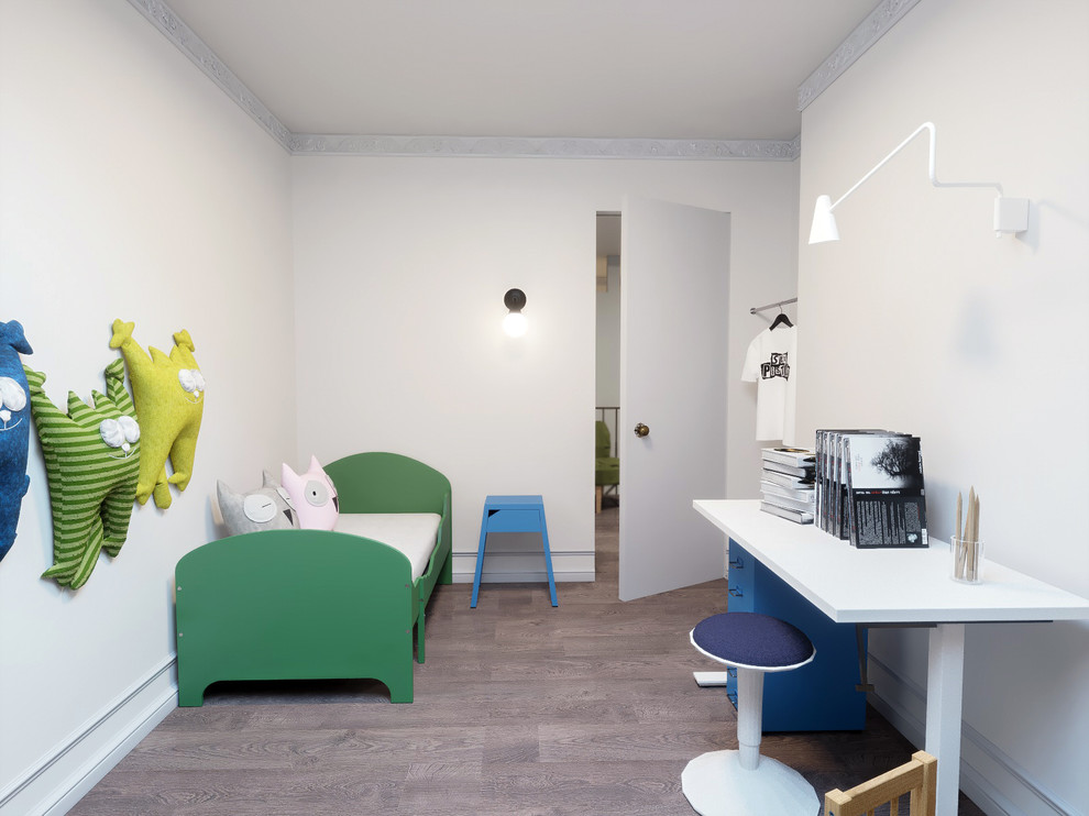 Небольшая квартира с очень ограниченным бюджетом в 2 яруса в Краснодаре