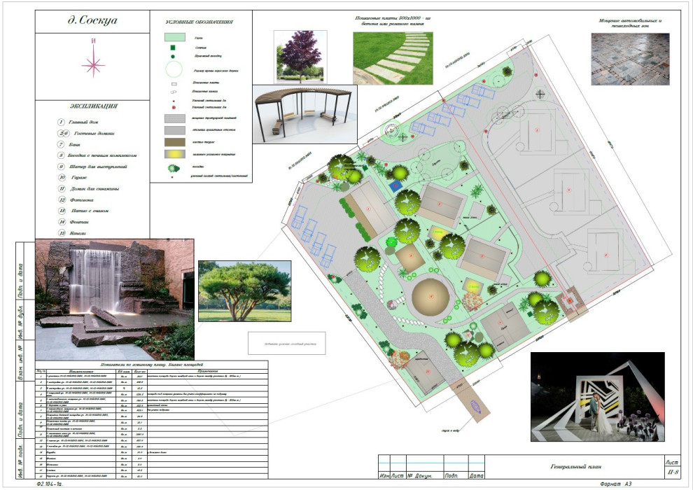 Соскуа. Проект базы отдыха