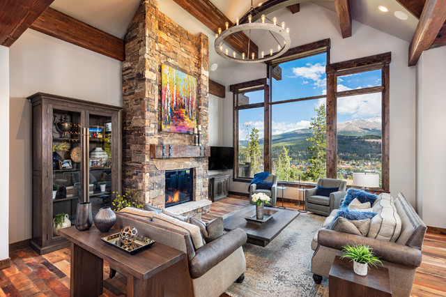 Overlook rustic-living-room