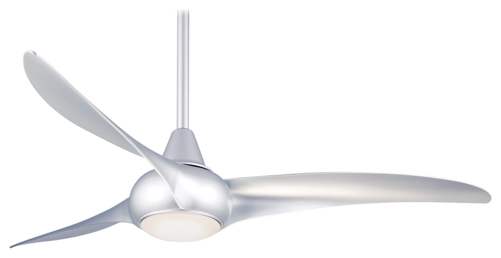 Minka Aire F844-SL Light Wave, LED 52" Ceiling Fan, Silver