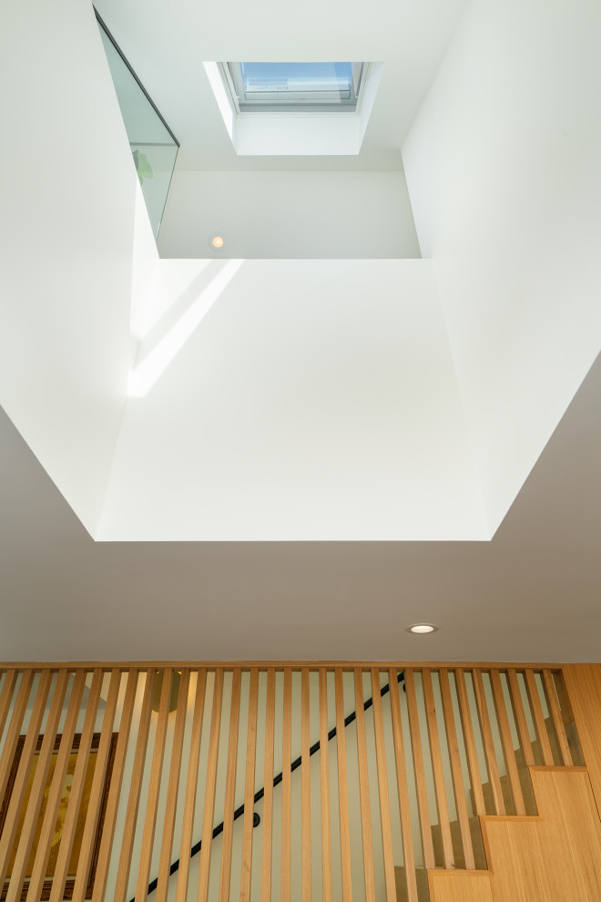 Modern Remodel with Custom White Oak Millwork