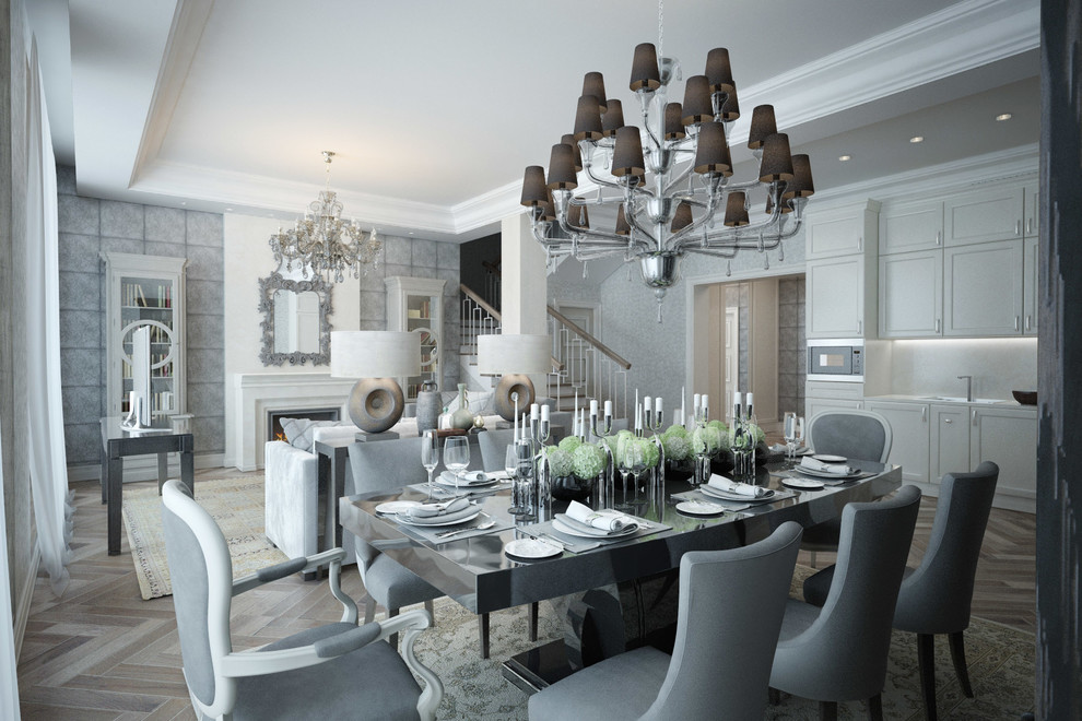 Интерьер таунхауса в Москве