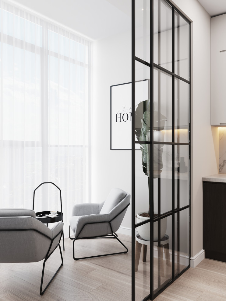 Современный интерьер в ЖК "Яуза парк"