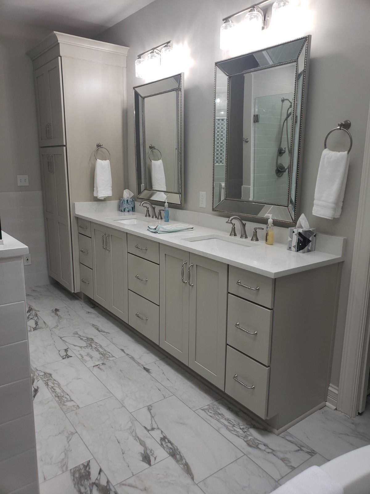 New contemporary Bathroom remodel