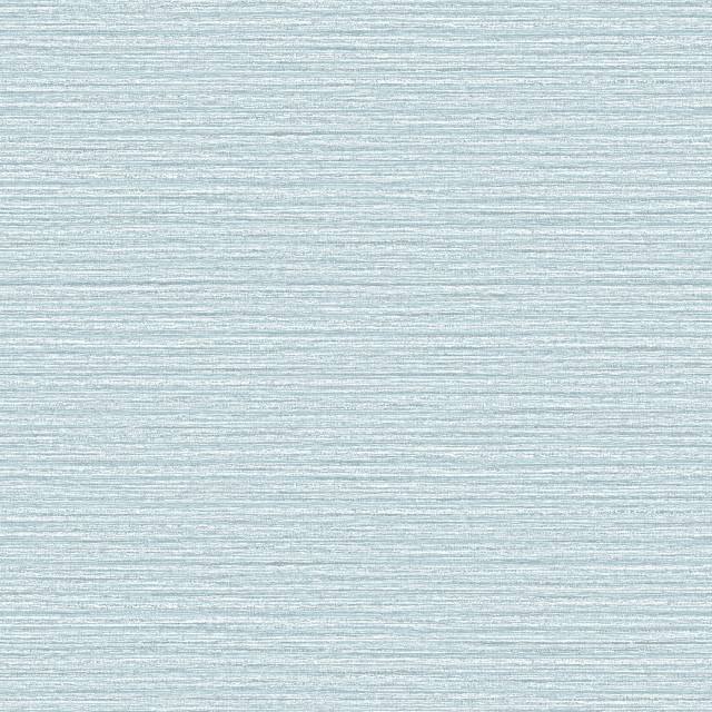 Hazen Light Blue Shimmer Stripe Wallpaper, Swatch Contemporary