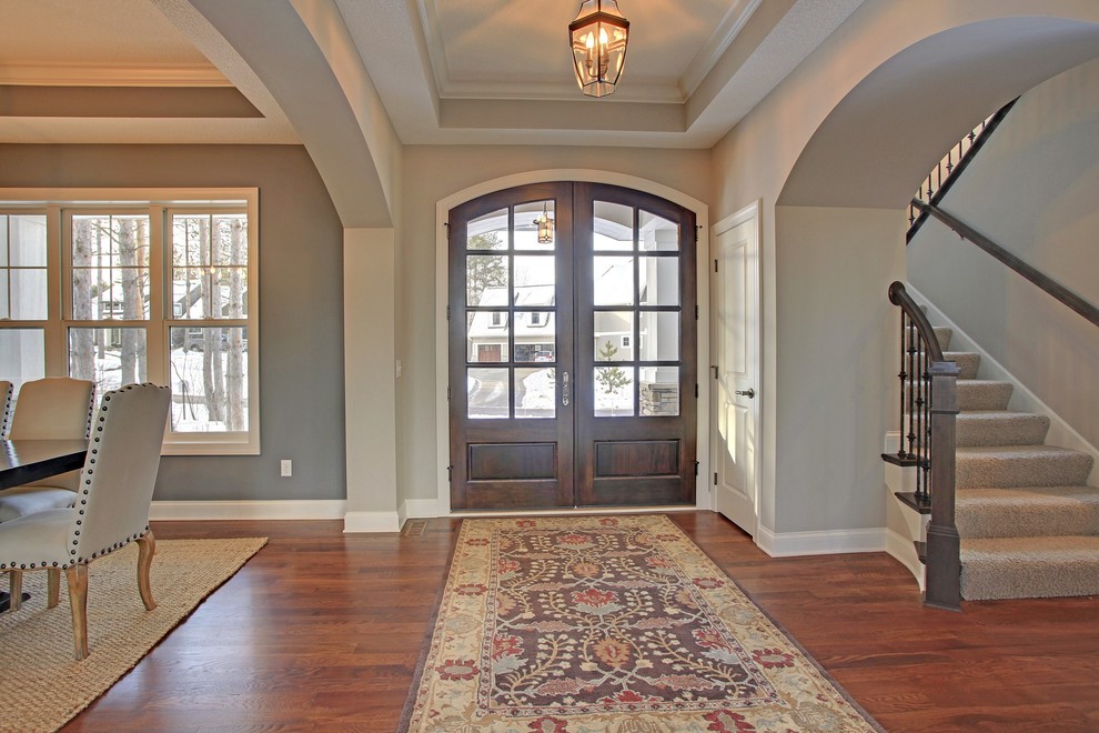 Front Entry – Discover Crossing – Model Home - Transitional - Entry ...