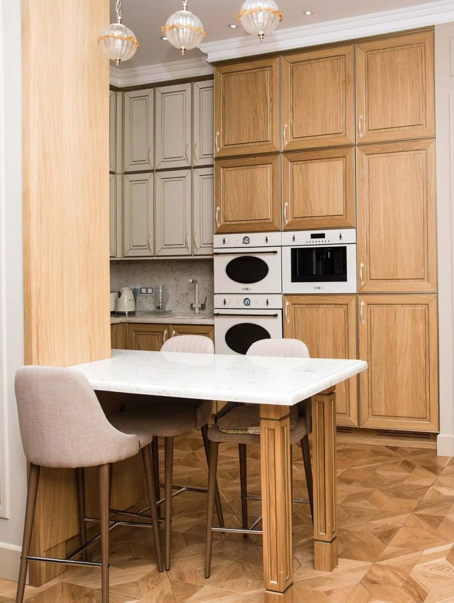 Дизайнерский ремонт в пятикомнатной квартиры 149 м2