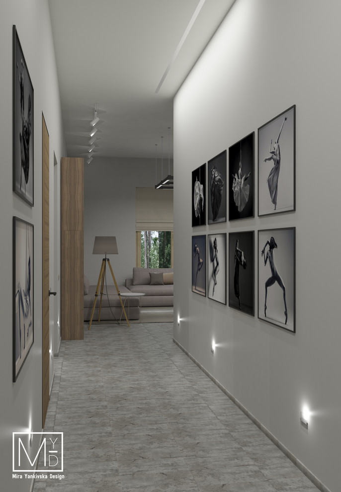 FOREST HOUSE дизайн коридора