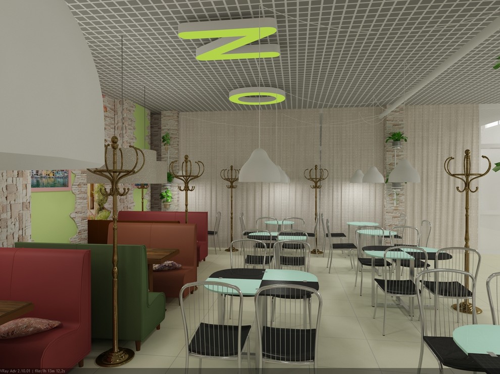 Дизайн кафе.