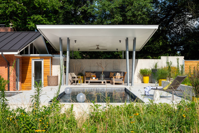 Westhampton moderne-pool