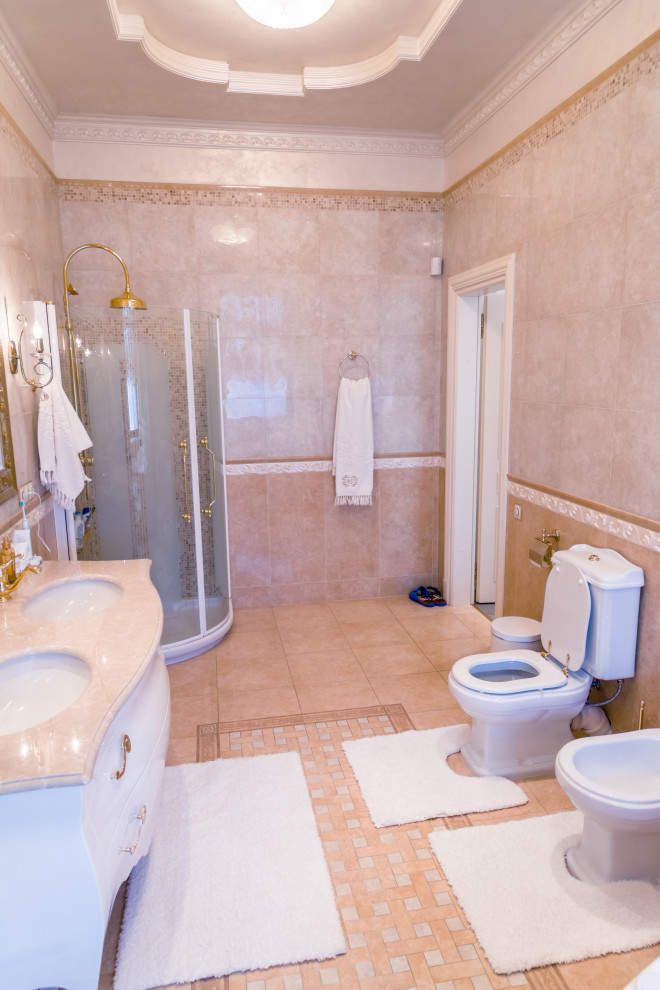 Интерьер дома в классическом стиле (500 кв м)