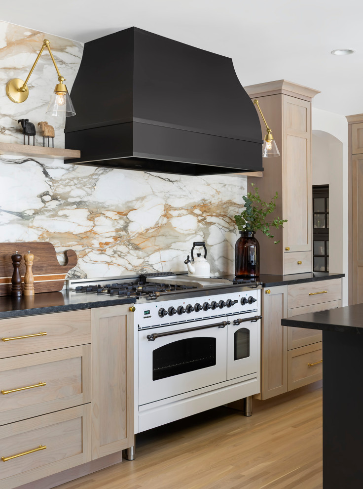 Kitchen - transitional kitchen idea in Minneapolis