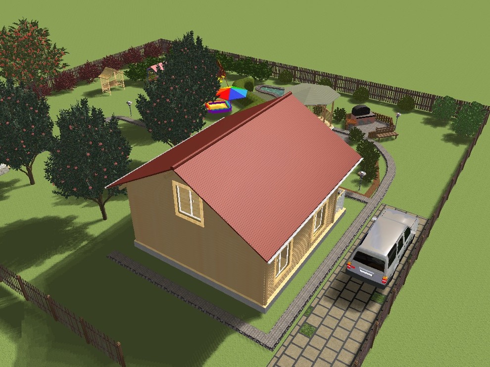 Примеры проектов выполненых в программе "Наш Сад"