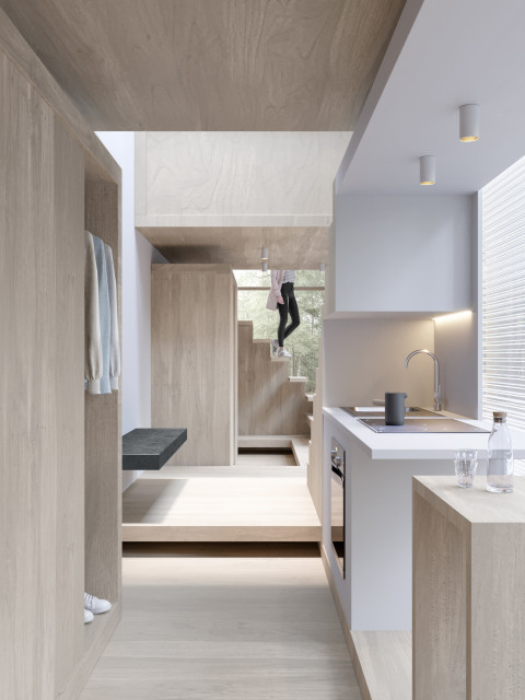 Tiny House skandinavisk-koek