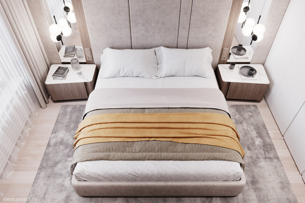 Минимализм в кофейных тонах.