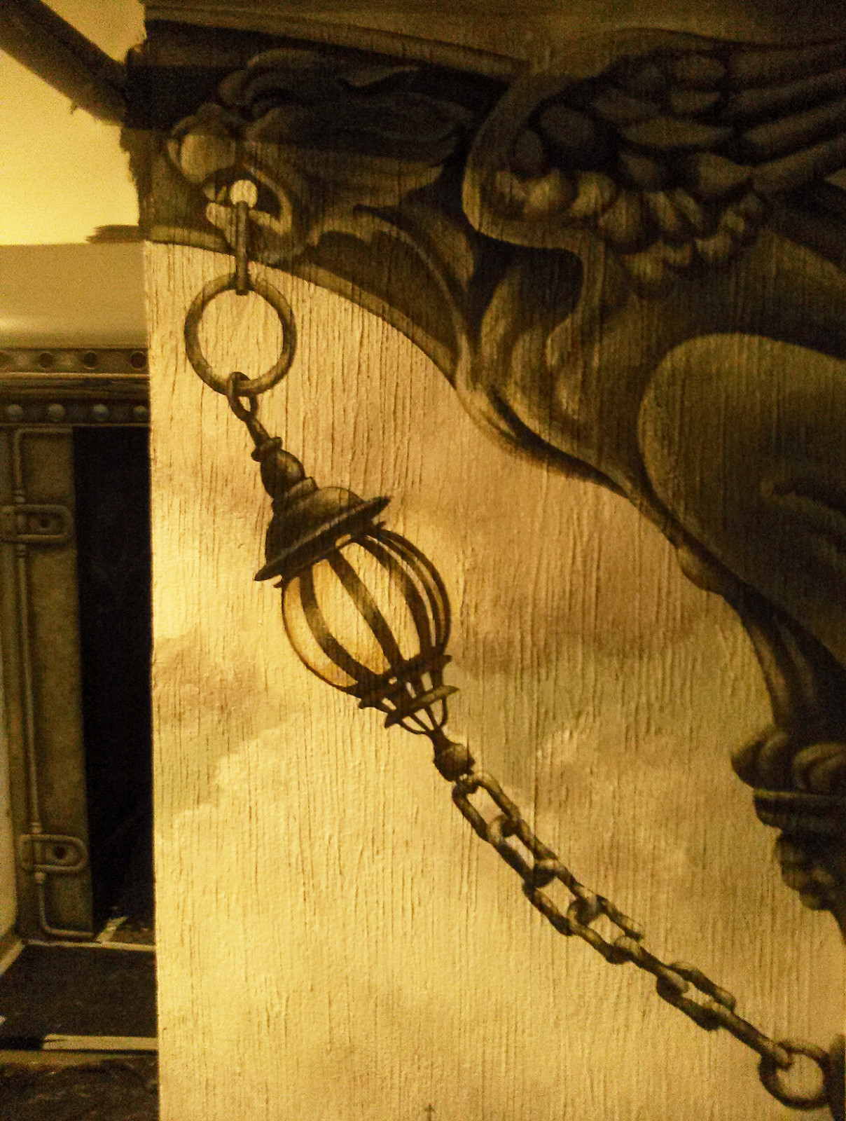 Роспись коридора